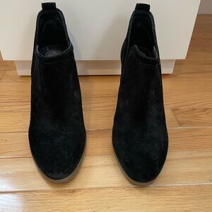 Black Suede Ankle Boots